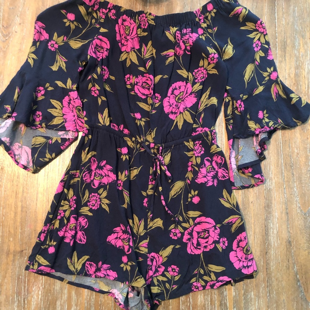Express floral romper